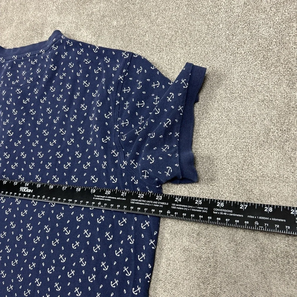 Ralph Lauren Featherweight Mesh Polo Shirt Mens Large Classic Fit Band Collar